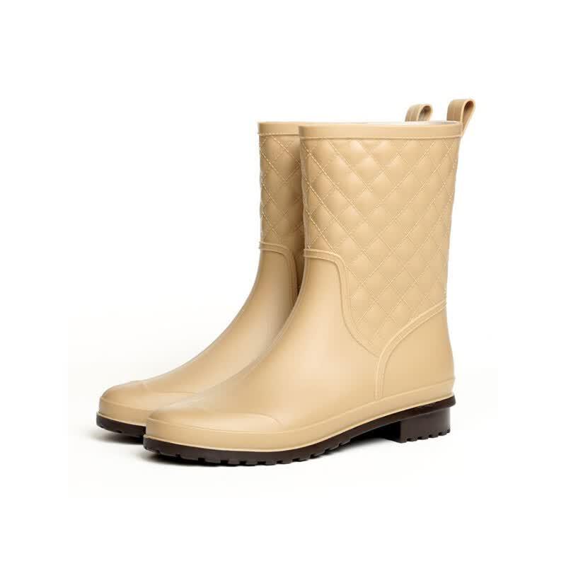 Women s Anti-slip Mid-Tube Rain Boots 38