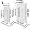 Self-Closing Dog Screen Door Reinforced Dog Sliding Door Screen Pet Lockable Screen Door  Patio