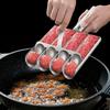 Easy-Release Non-Stick Meatball Maker Set-Manual Meatball Spoon for Effortless Fish Balls-Ideal Kitchen Tool for Home Cooking