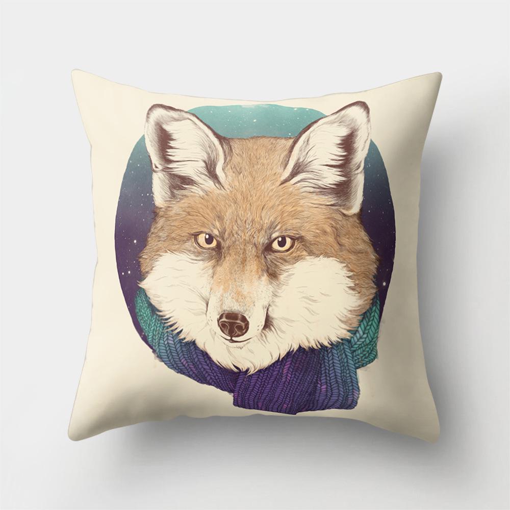 Office Pillow Cartoon Pattern Creative Home Polyester Yiwu Pillow Car Waist Pillow