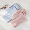 Spring-Summer Lightweight Plaid Sleep Pants - Unisex Cotton Pajamas for Indoor & Outdoor Wear