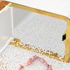 Plastic Trash  With Lid,  Basket, Kitchen With Lid, Trash  With High Appearance,  Household Use