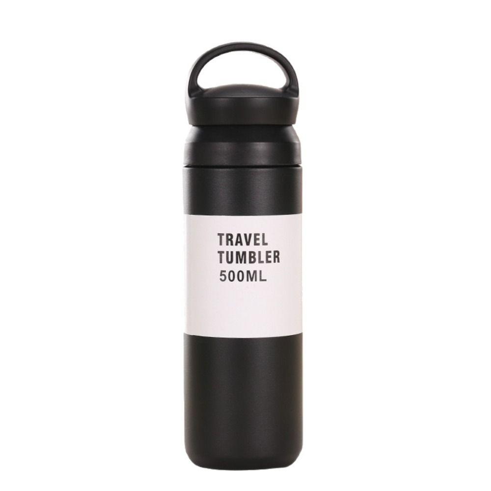 Keeps Cold and Heat Frosted Thermos Tea Cup Stainless Steel Insulated Water Bottle  Coffee Tea