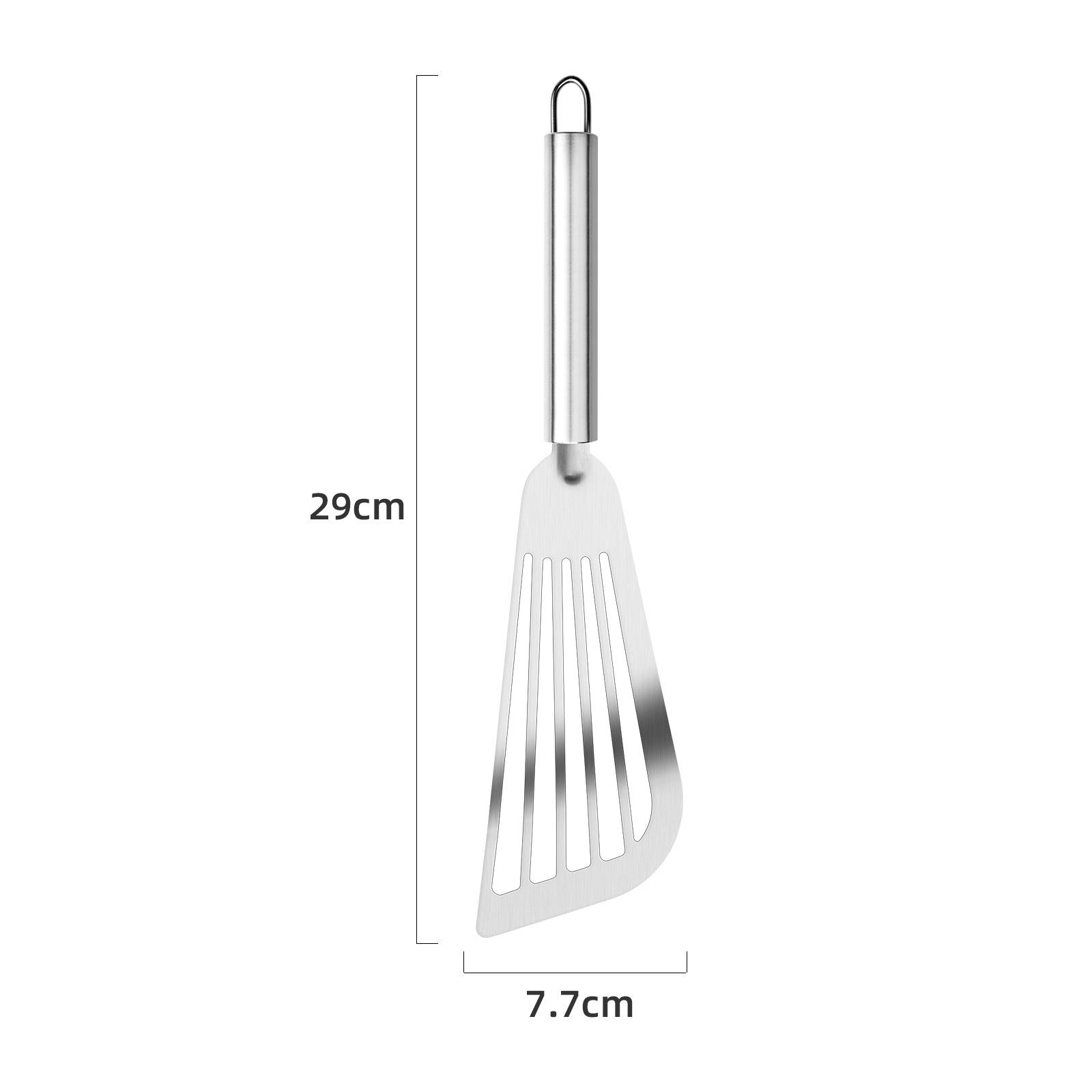 

Silicone Fish Spatula - Heat Resistant Non-Stick Kitchen TurnerSilicone Fish Spatula - Heat Resistant Non-Stick Kitchen Turner 29cm stainless steel