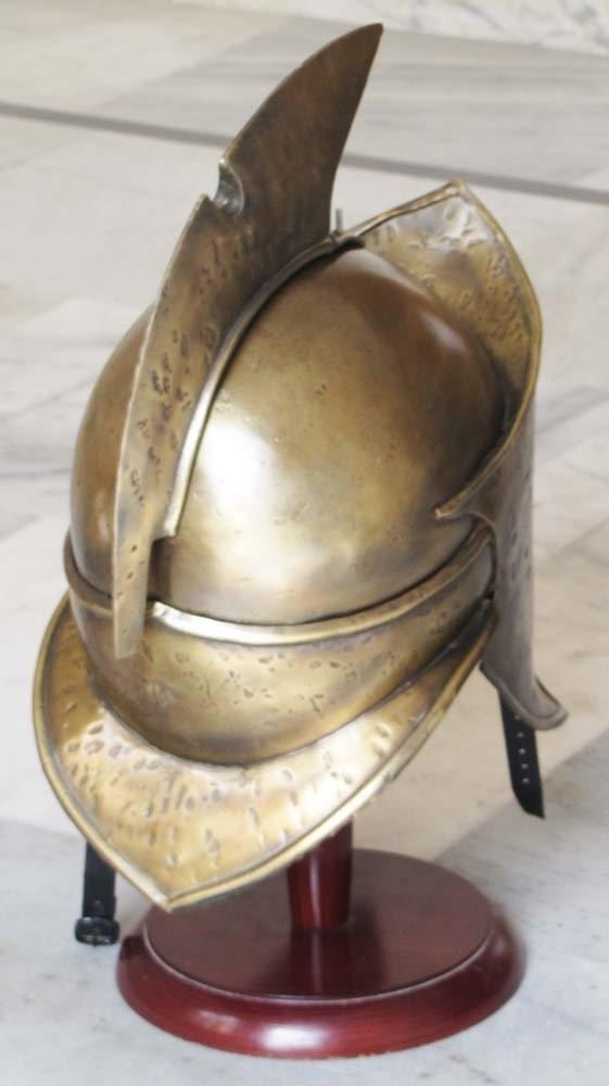 Spartan King Leonidas Medieval Greek Helmet 300 Movie Cosplay Prop Helmet