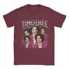 Timothee Chalamet American Actor Cotton TShirt For Mens Summer  Classic TShirts ONeck Hippie Tees Oversized Pattern Clothes