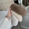 New Faux Mink Fur Berets For Women Vintage Plush Beret Hat French Artist Painter Hat Women‘S Winter Hat Thicken Warm Beanies Hat