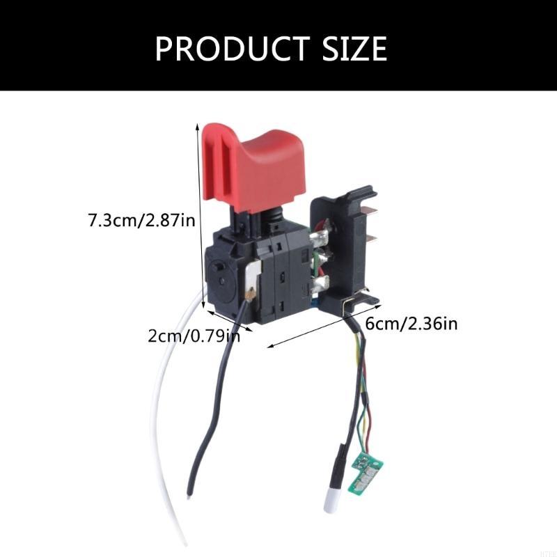 H7EE BS10.8V Switches for BS 10.8V 12V Quick Basic 343410350 Parts Cordless Drill