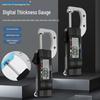Digital Horizontal Micrometer Thickness Gauge for Jewelry & Pearls, 0-25.4mm Range