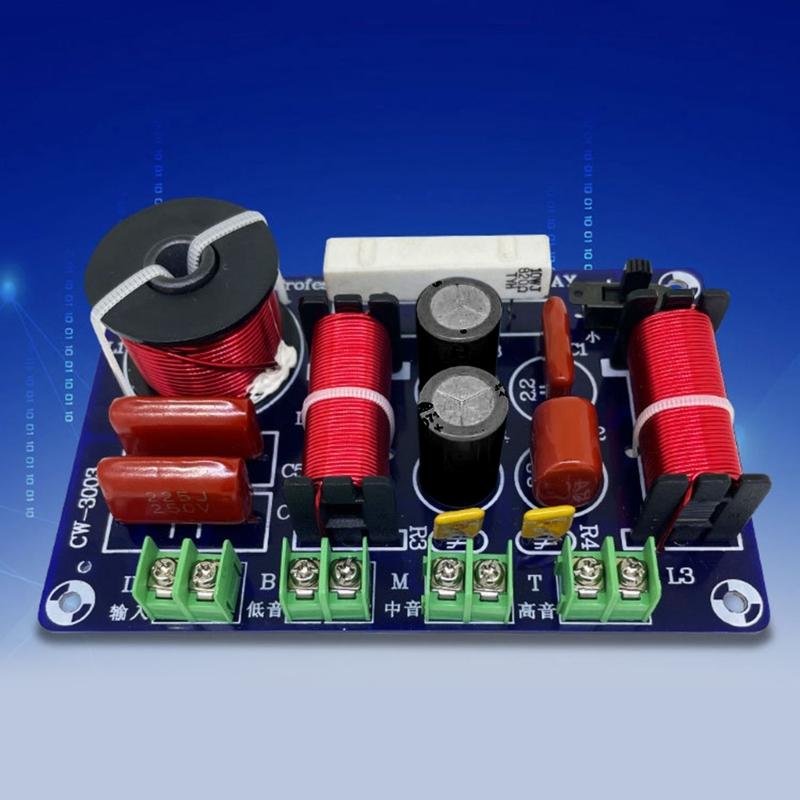 CW3003 High-Fidelity Audio Frequenzweiche 300W Langlebige Frequenzweiche Hi-Fi Soundfilter Frequenzweiche