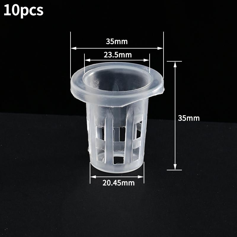 

10PCS Hydroponics Nursery Basket Seed Hydroponics Grow Pot Seed Planting Basket Garden Supplies Hydroponic Soilless Pot