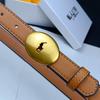 2,5 cm klasický pásek luxusní návrhář slavné značky vysoce kvalitní kožené horké dámské pásy na šaty