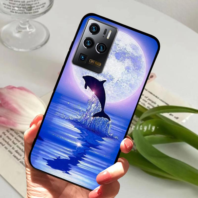 For ZTE Axon 30 Ultra Phone Case Axon30 Animals TPU Silicone Soft Funda Back Cover For ZTE Axon 30 Pro 30s Protector Cases Coque
