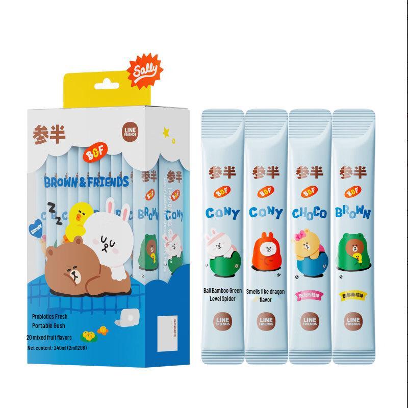 

Samban LINE FRIENDS Probiotic Portable Mouthwash - Mixed Fruit