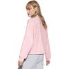 Li Ning X Disney Sweatshirts Women's Rose Pink Crew Neck Moderate Regular AWDR330-8