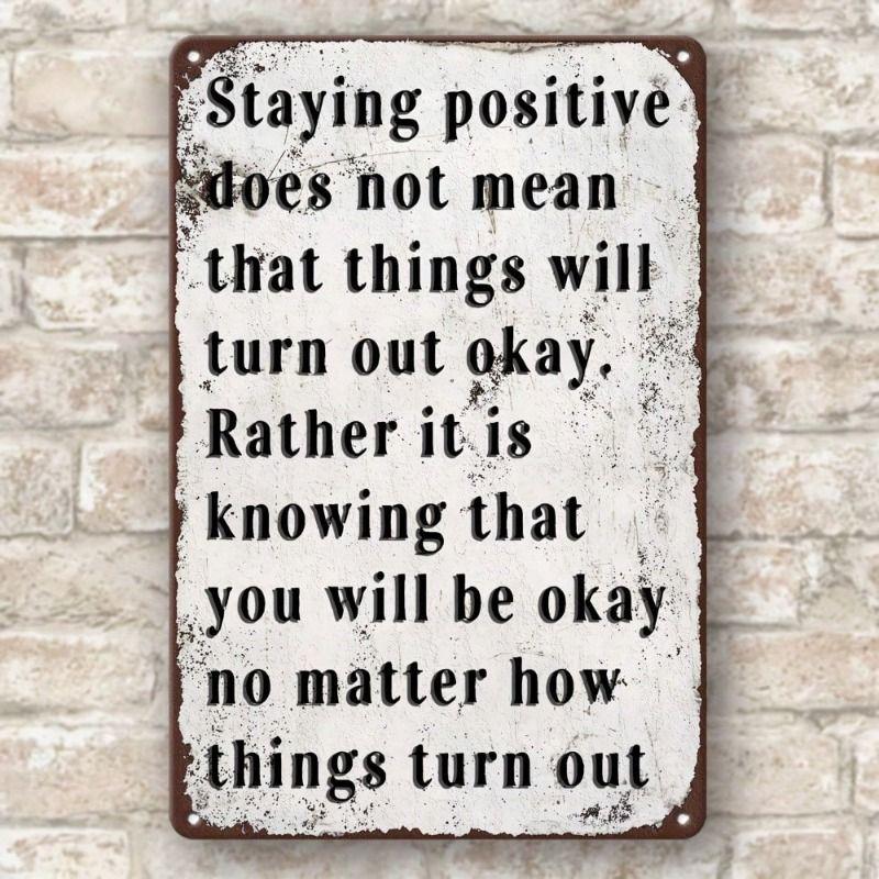 Vintage Metalen Blik Wandposter Bord 20x30cm