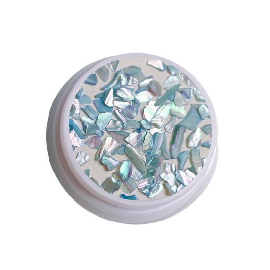 1 Box DIY Ornament Shiny Irregular Shape Nail Effect Exquisite Craft Nail Charm Rhinestone Multi-sized