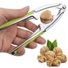 Stainless Steel Nut Cracker Quick Shell Opener Multi-Function Kitchen Tool for Almonds Walnut Hazelnut And Bolt ClampingFunction