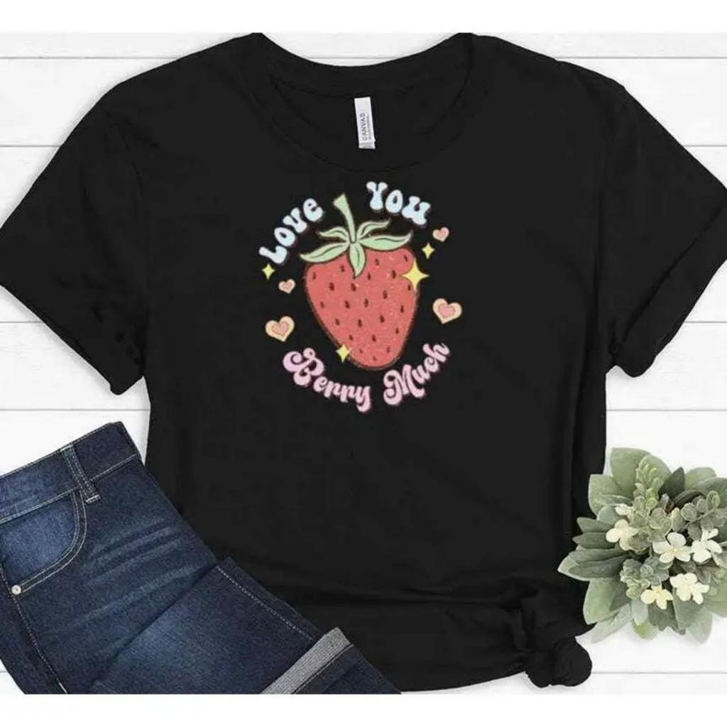 Berry Much Retro Valentine S Day Cute Heart Funny Couple SweaT T Shirt Coffee Mug V