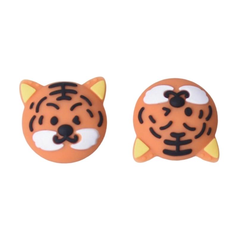 

2pcs Animal Pattern Analog Stick Caps for NS Gaming Accessories Controller Thumbstick Covers Joystick Caps 1