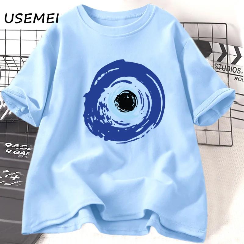 

Придут хорошие вещи Футболки с графикой сглаза Футболка для ментального здоровья Женская Мужская Мужская повседневная футболка Харадзюку Женская одежда Футболки 4XL