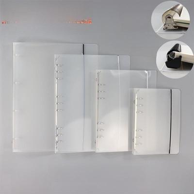 Şeffaf Buzlu Fitilli Gevşek Yapraklı 2 Delikli Saklama Klasörü – A4, B5, A5, A6 Boyutlarına Uyar