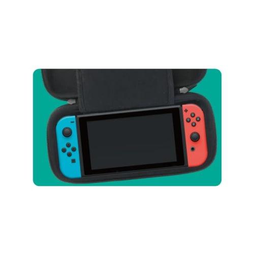 [nintendo licensed product] combination pouch for nintendo switch family, black