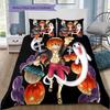 Cartoon Pattern Bedding Quilt Set Quilt Cover Pillowcase Home Decoration Birthday Gift (1 * Duvet Cover + 2 * Pillowcase, Without Core)