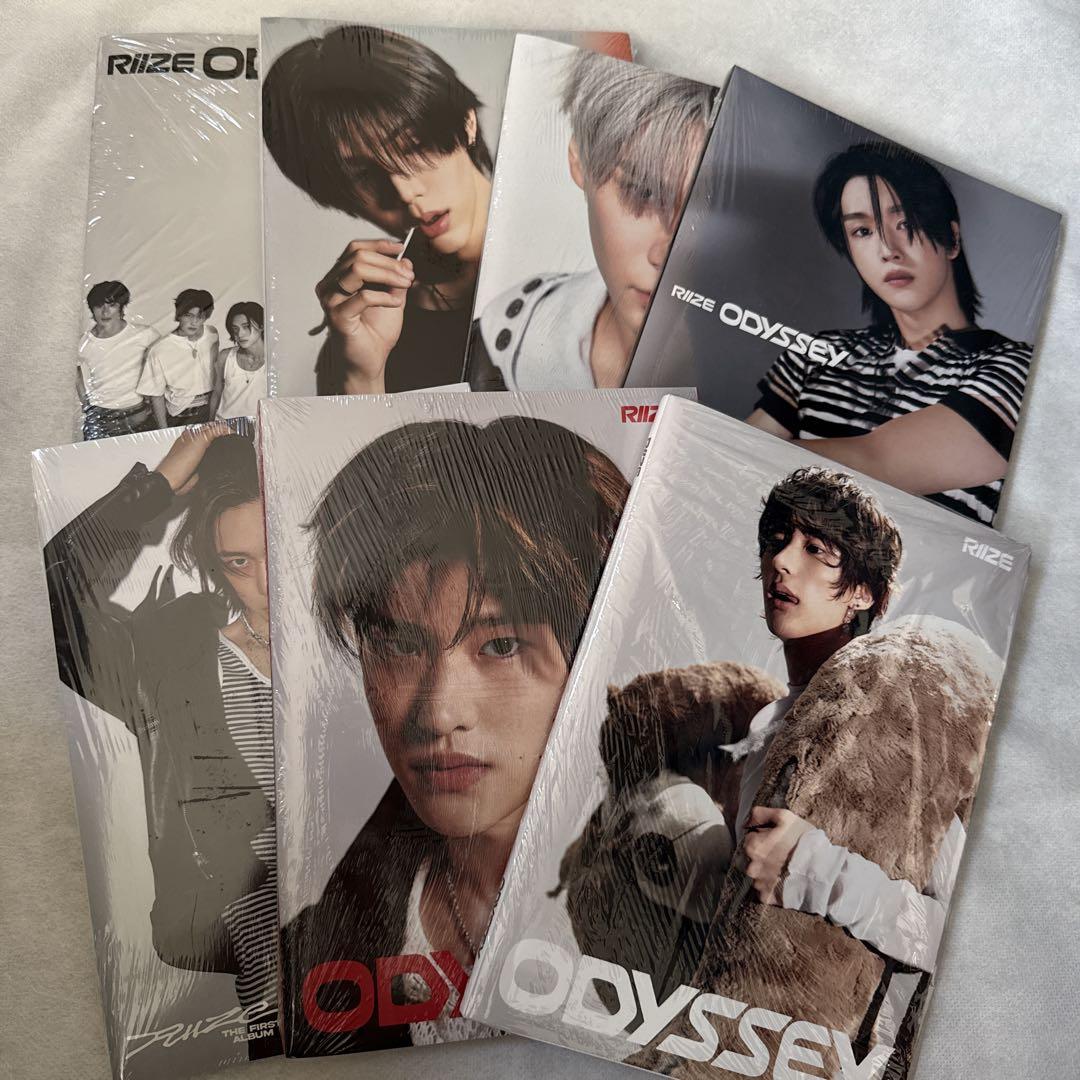 

[USED] RIIZE ODYSSEY photobook 7 types