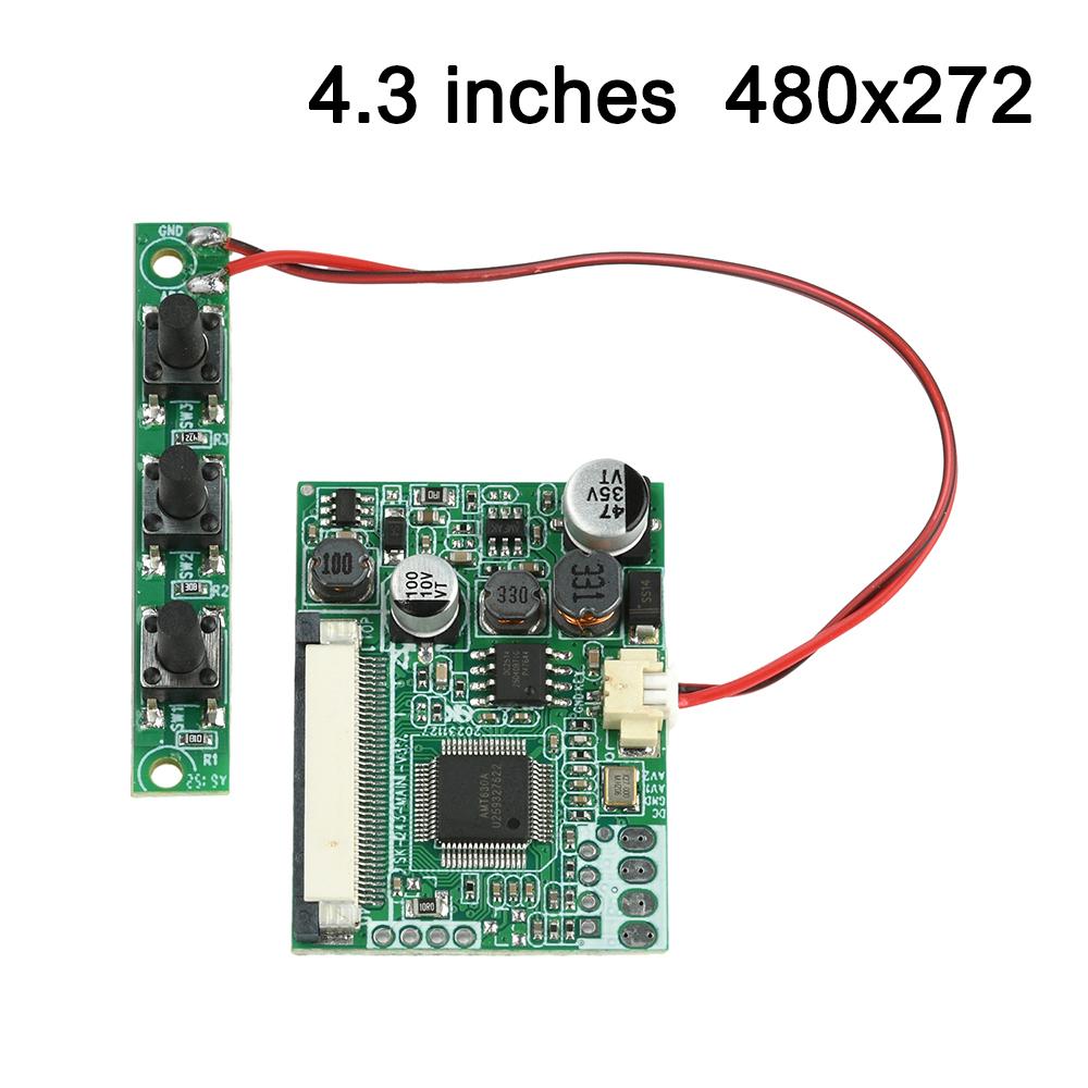 4.3/5-inch LCD Display Driver Board Module Kit Display Mainboard for Automotive and Industrial Control Multi-Functional Displays