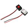 2pcs switch 12V Mini Momentary Switch 24V Car Modification Push Button Surface Mount Easy to Install Switch With Adhesive Car