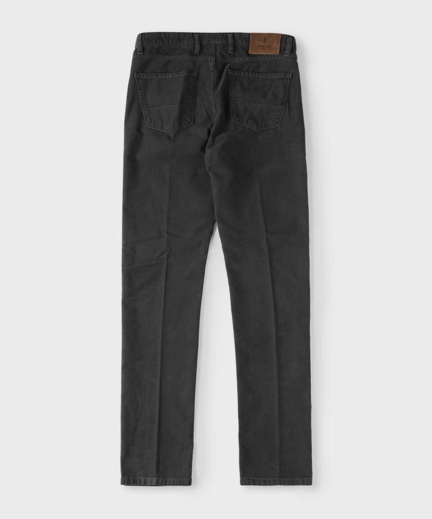 PANICALE Charcoal Regular Fit Classic Cotton Pants