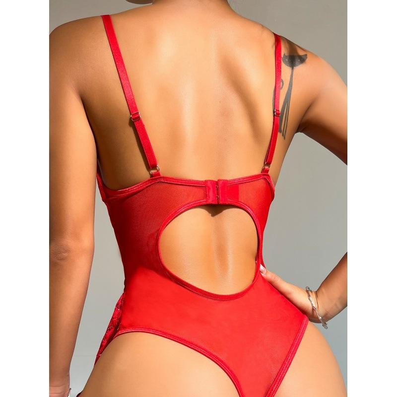 Sexy Lingerie Women Crotchless Sex Underwear Porn Babydoll Extreme Mini Dress  Lace Crotch Less Sexy Bodysuit Erotic Costumes