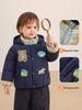 Kaka Panda Kids' Winter Padded Jacket: Warm Cotton Coat for Boys, Girls, and Toddlers (Autumn/Winter)