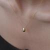 leeENoir Mini Egg Ball Necklace (2color)