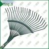 Mingji 22-Tooth Steel Rake with Wooden Handle
