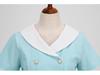 2024 Summer Retro Big Swing Short Sleeve Casual Dress
