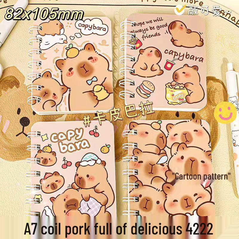 Capybara Schreibwaren Geschenkset: Überraschungsbox für Kinder - Schulbedarf-Packung