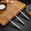 Egg Beater Stainless Steel Manual Mixer Self-Turning Cream Utensils Kitchen Mixer Egg Tools