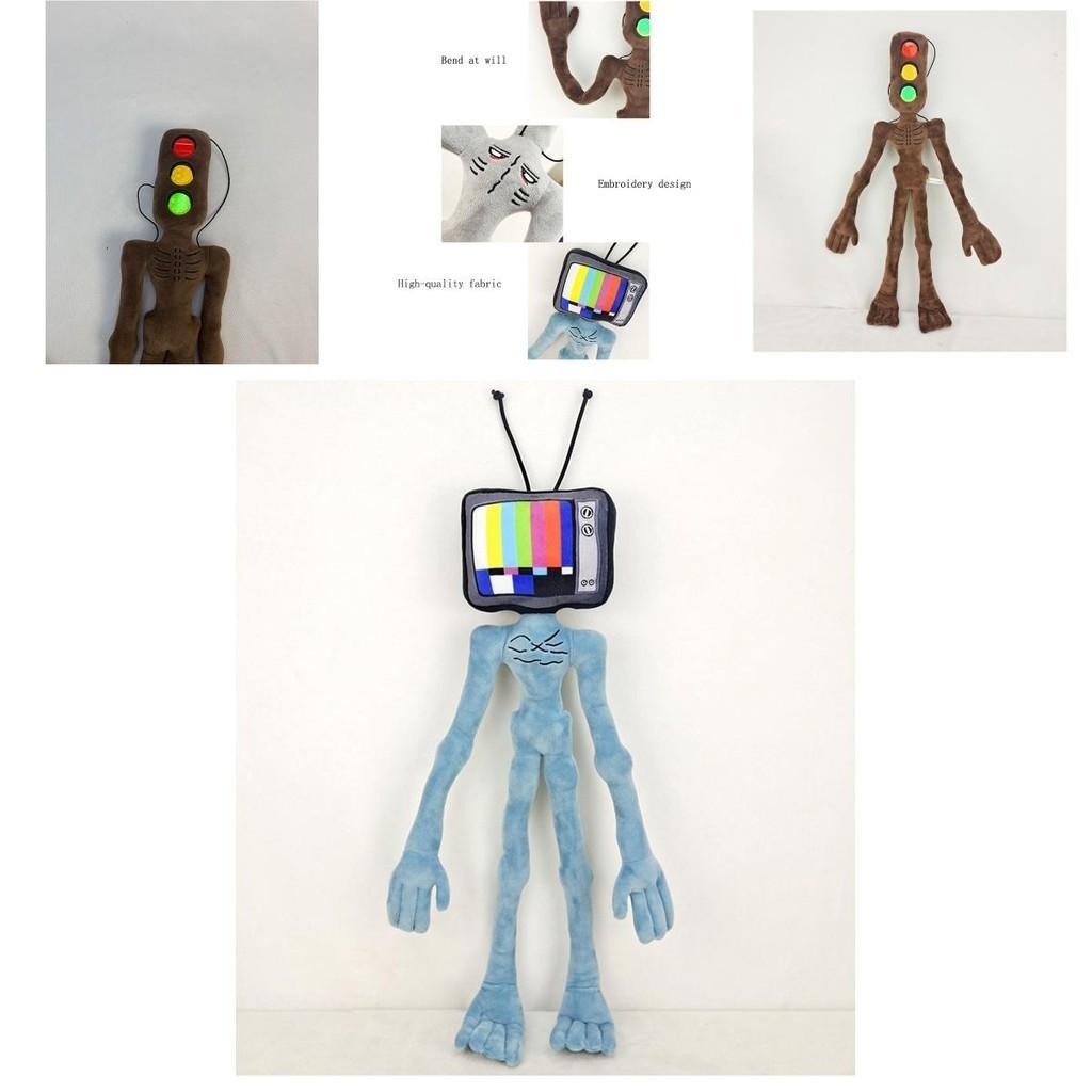 Double-headed Scp Siren Head Plush Toy Perfect Gift For Horror Tv Lovers