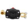 12-48V Heavy-Duty ON/OFF Top Post Marine Battery Disconnect Switch Zinc Alloy