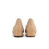 DakS Women S Comfort Flat ShoeS 3.5cm Ribbon Decoration drS602lS32 Beige