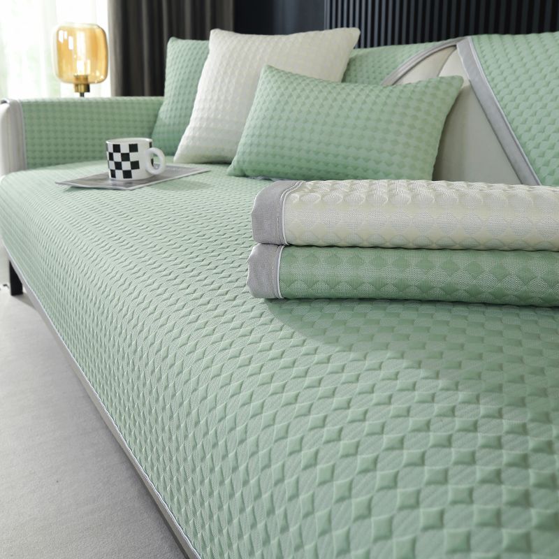 Summer Cool Bean Sofa Cushion Modern Simple Household Creative Anti-slip Four Seasons General Breathable Cool Feeling Sofa Cover