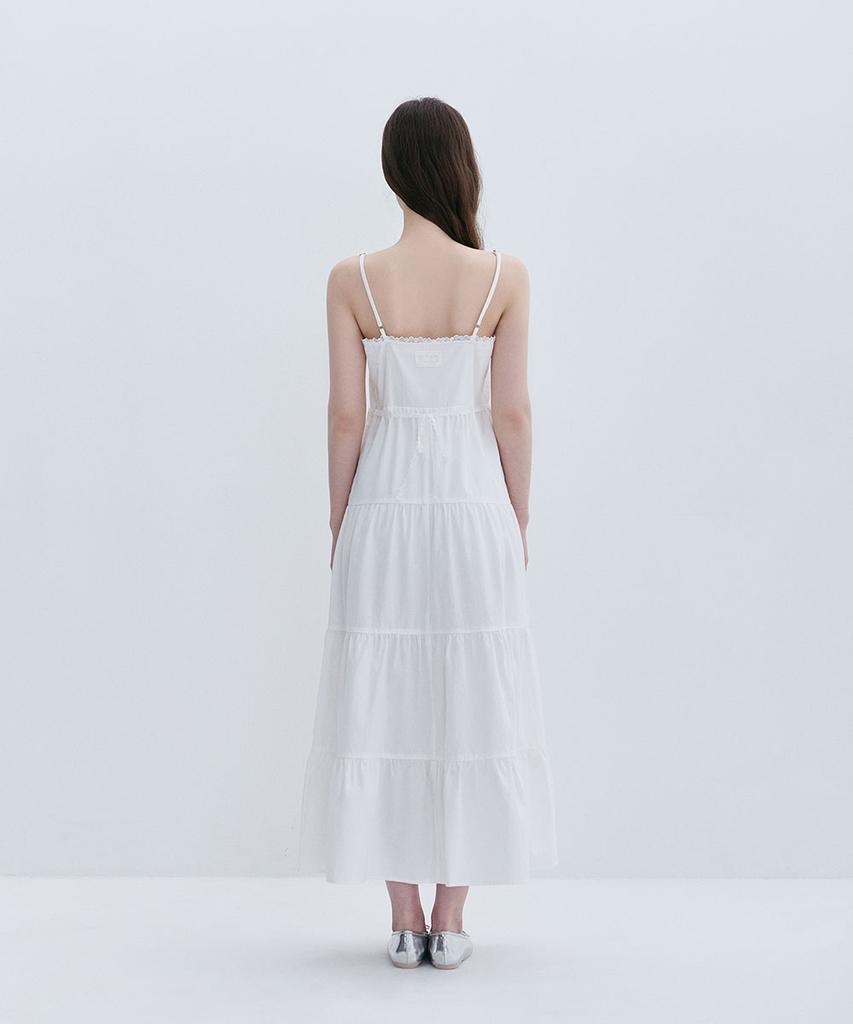 Moabel Whisper Long Dress-Ivory