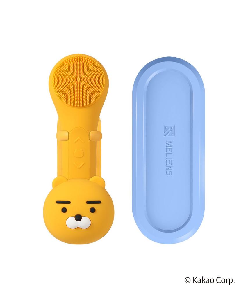 Kakao Silicone Vibrating Cleanser (Stand Included) + Portable Case Set, Facial Cleansing Brush, Deep Cleansing, Pore Care