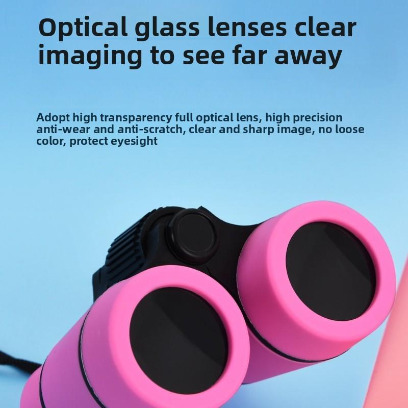 hunting,hiking Children Telescope  Magnification Binocular Bird Watching Exploring Camping Toddler Birthday Gift For Boys Girls