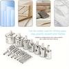 10pcs 6-32mm Diamond Glass Marble Drill Core Hole Saw Opener Ceramic Marble Tile Opening Woodworking Tools Glass Drill Bit Set