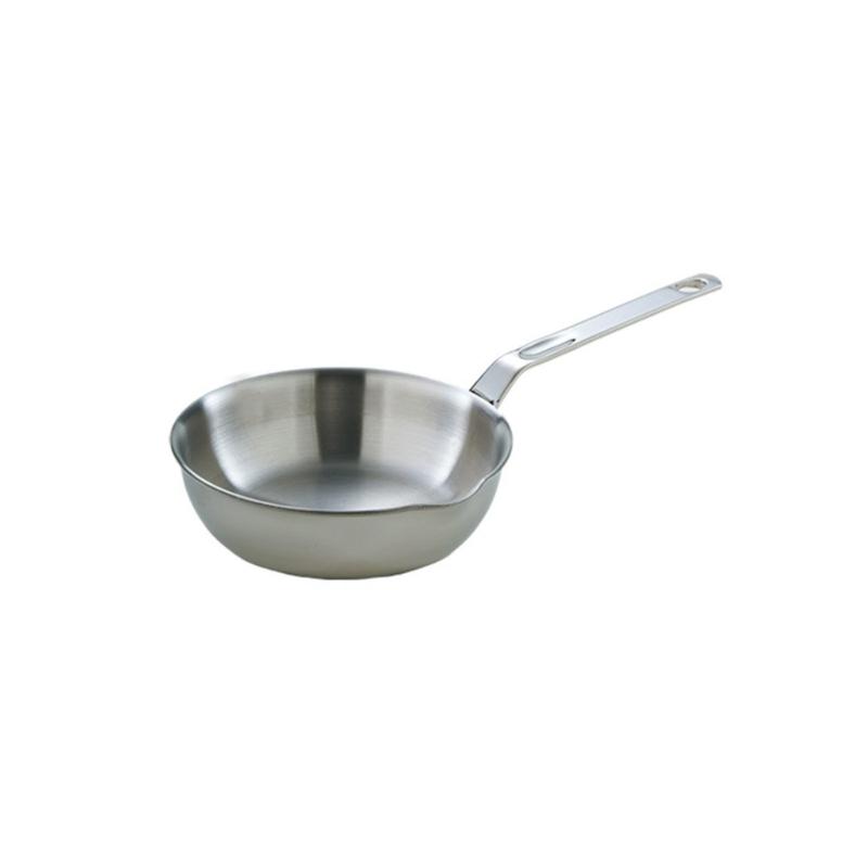 

Eggs Cooking Pan 316 Stainless Steel Even Heat Distribution Saucepan For Stovetops Kitchen Cookware with Spout S