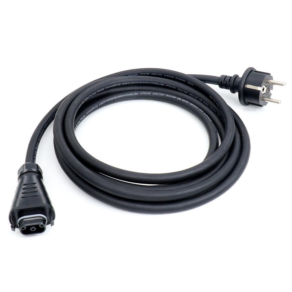 2M For HMS Connection Cable Field Connector Plug&Play Rubber Hose Cable Reliable Accessory Cable for PV System
