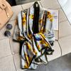 New Spring Scarf Women's Luxury Design Scarf Silk Smooth Scarf Soft Muslim Headband Shawl Beach 90x180cm